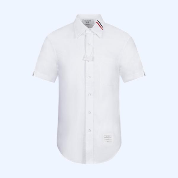 [ Thom Browne ] 톰브라운 카라 반팔 셔츠