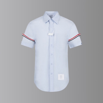[ Thom Browne ] 톰브라운 카라 반팔 셔츠