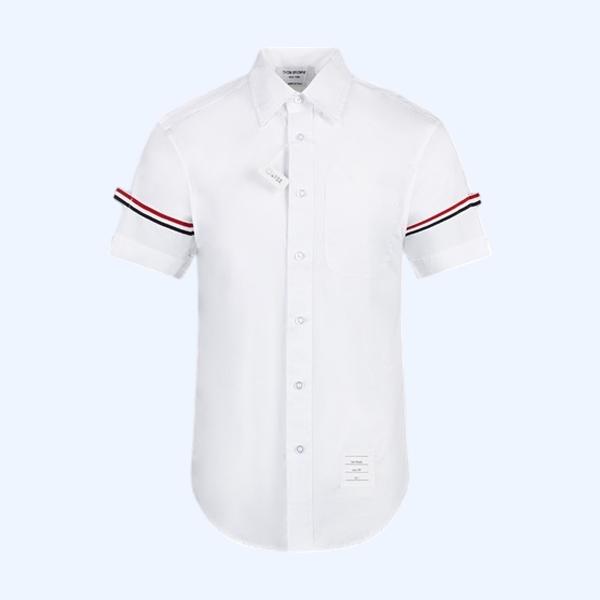 [ Thom Browne ] 톰브라운 카라 반팔 셔츠