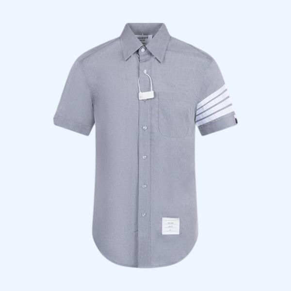 [ Thom Browne ] 톰브라운 카라 반팔 셔츠