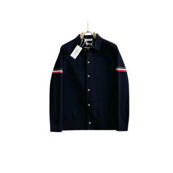 [ Thom Browne ] 톰브라운 단추 울 니트 가디건