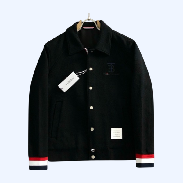 [ Thom Browne ] 톰브라운 자수 카라 자켓