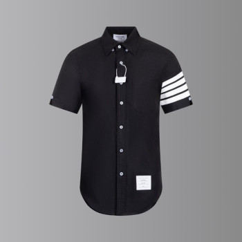 [ Thom Browne ] 톰브라운 카라 반팔 셔츠