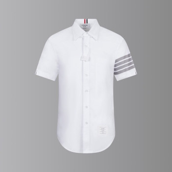 [ Thom Browne ] 톰브라운 카라 반팔 셔츠