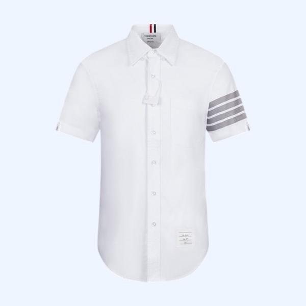 [ Thom Browne ] 톰브라운 카라 반팔 셔츠
