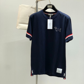 [ Thom Browne ] 톰브라운 라운드 반팔티