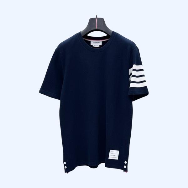 [ Thom Browne ] 톰브라운 라운드 반팔티