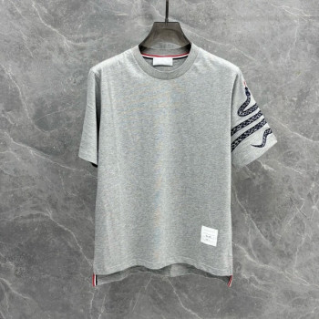 [ Thom Browne ] 톰브라운 라운드 반팔티