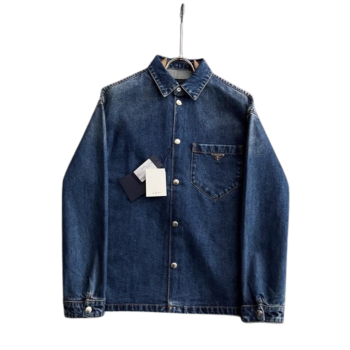 [ 프라다 ] 블루 데님 셔츠