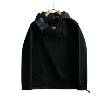 [ Prada ] 프라다 로고 스트링 후드