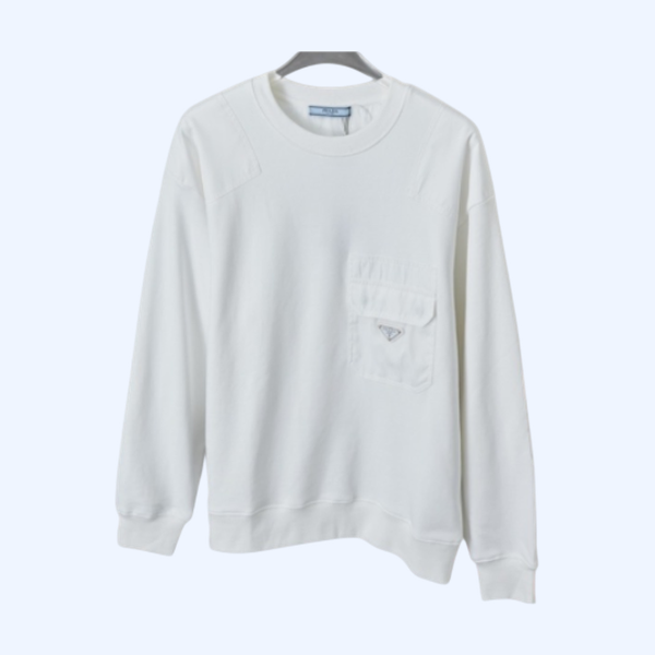 [ Prada ] 프라다 포켓 맨투맨