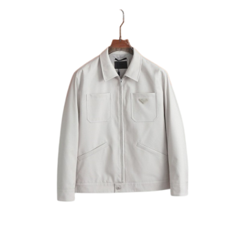 [ Prada ] 프라다 카라 집업 자켓