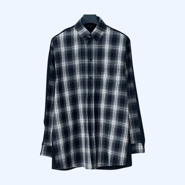 [ Balenciaga ] 발렌시아가 체크 셔츠
