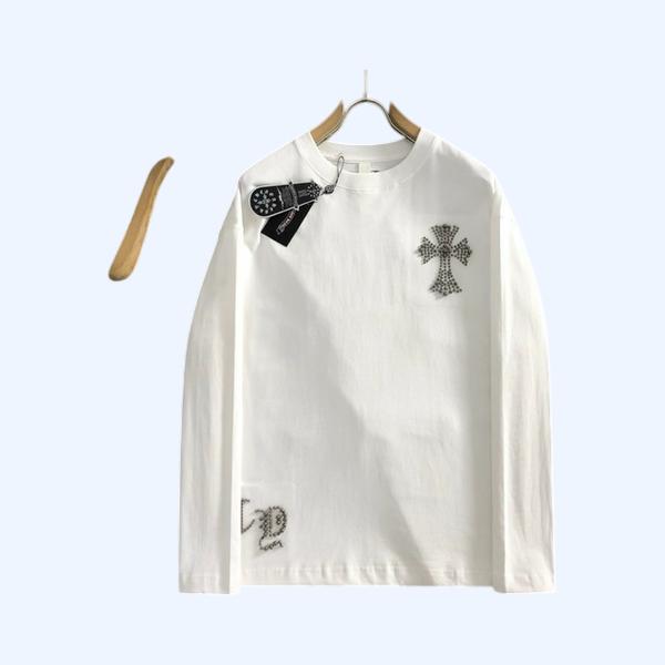 [ Chrome Heart* ] 크롬하* 스터드 티셔츠