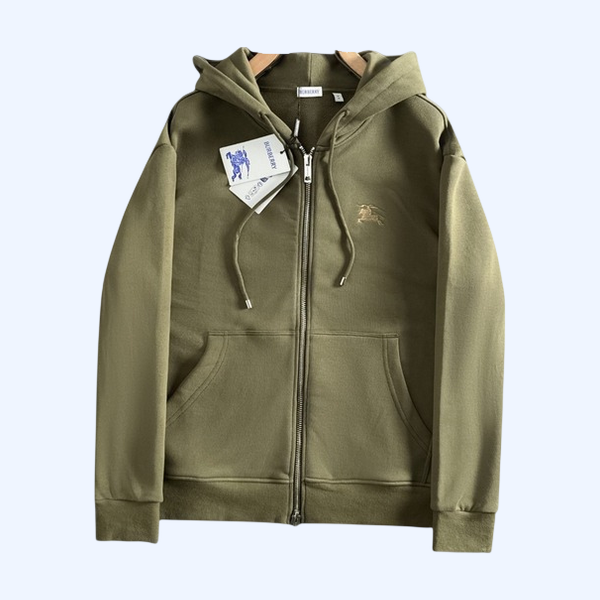 [ Burberry ] 버버리 자수 후드 집업