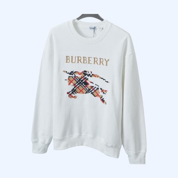 [ Burberry ] 버버리 자수 맨투맨