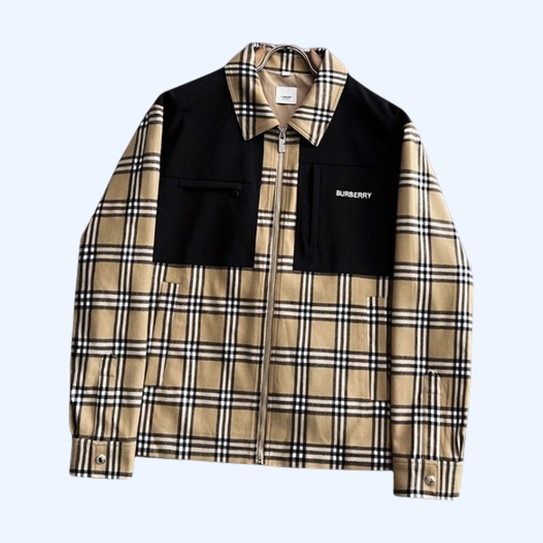 [ Burberry ] 버버리 체크 집업 자켓