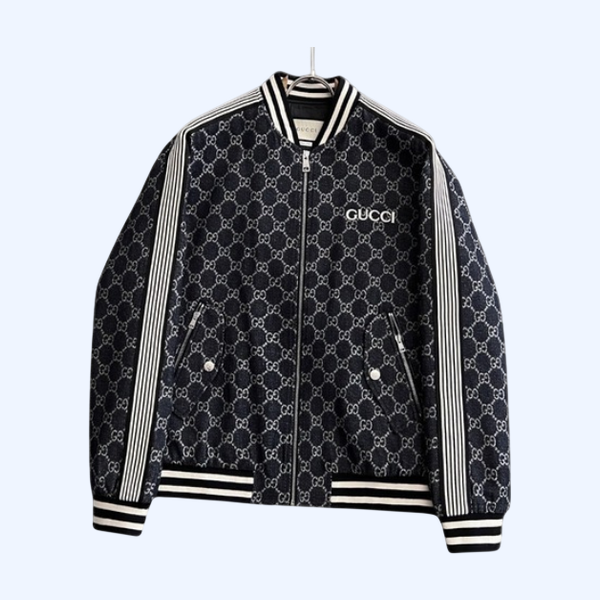 [ Gucci ] 구찌 로고 집업 자켓