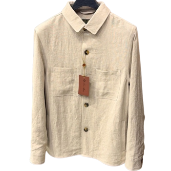 [ 로로피아나 ] 빈티지 워싱 린넨 셔츠