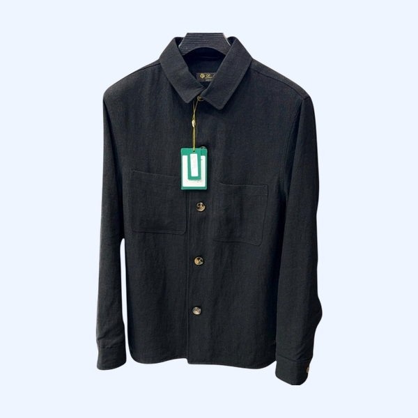 [ 로로피아나 ] 빈티지 워싱 린넨 셔츠