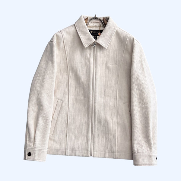 [ Loro Piana ] 로로피아나 카라 울 자켓