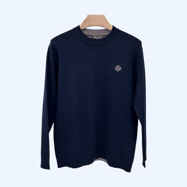 [ Loro Piana ] 로로피아나 라운드 울 니트