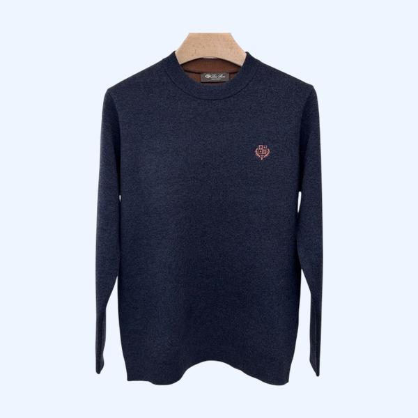 [ Loro Piana ] 로로피아나 라운드 울 니트