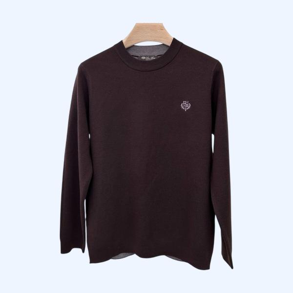 [ Loro Piana ] 로로피아나 라운드 울 니트