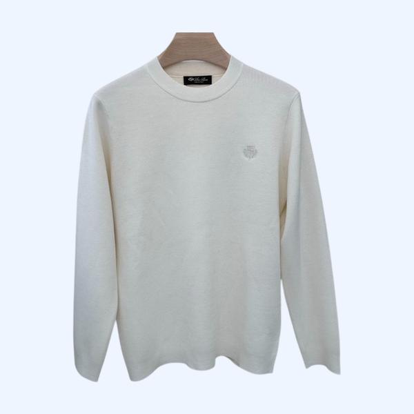 [ Loro Piana ] 로로피아나 라운드 울 니트