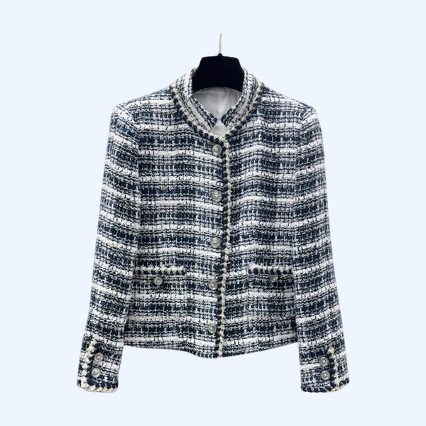 [ 샤넬 ] 25ss 우븐 트위드 코트 자켓