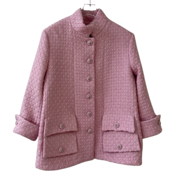 [ 샤넬 ] 실크 트위드 코트