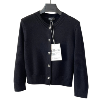 [ 샤넬 ] 캐시미어 턴락 가디건