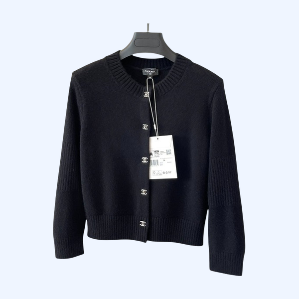 [ 샤넬 ] 캐시미어 턴락 가디건