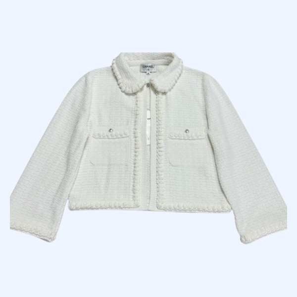 [ 샤넬 ] 25ss cc로고 터틀넥 가디건