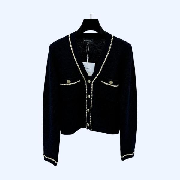 [ Chanel ] 샤넬 체인 브이넥 가디건