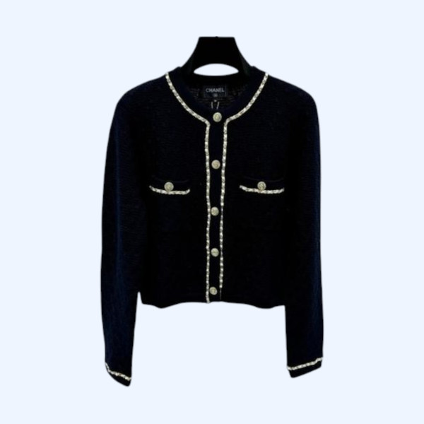 [ Chanel ] 샤넬 체인 라운드 가디건