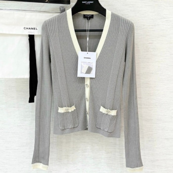 [ Chanel ] 샤넬 골지 니트 가디건