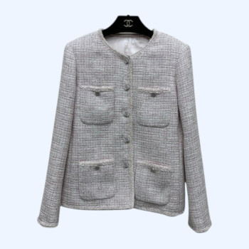 [ Chanel ] 샤넬 포켓 라운드 자켓