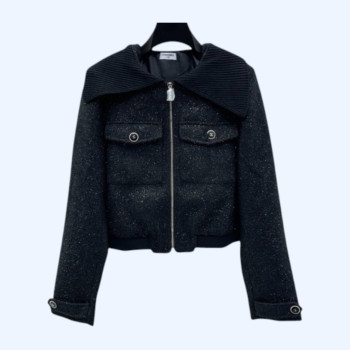 [ Chanel ] 샤넬 카라 집업 자켓