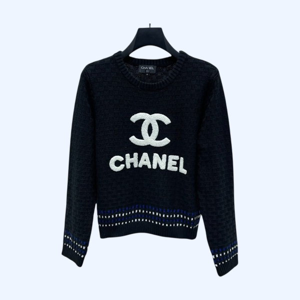 [ Chanel ] 샤넬 CC 라운드 니트