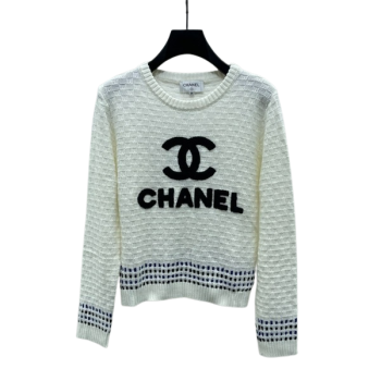 [ Chanel ] 샤넬 CC 라운드 니트