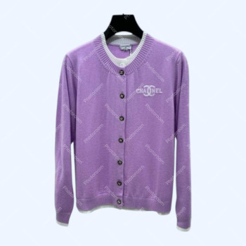 [ Chanel ] 샤넬 레이어드 울 니트 가디건