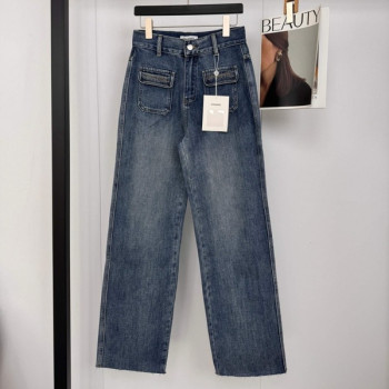 [ 샤넬 ] 25ss 하이 포켓 청바지