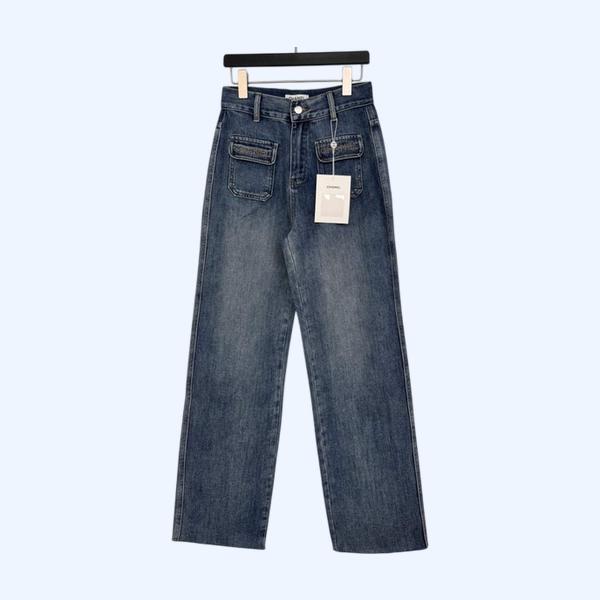 [ 샤넬 ] 25ss 하이 포켓 청바지