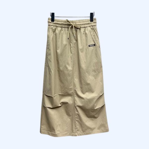 [ Chanel ] 샤넬 밴딩 롱 스커트