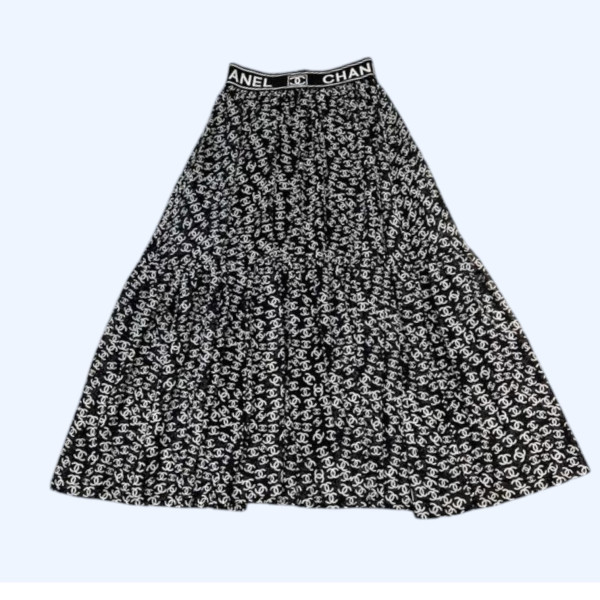 [ Chanel ] 샤넬 CC 플레어 스커트