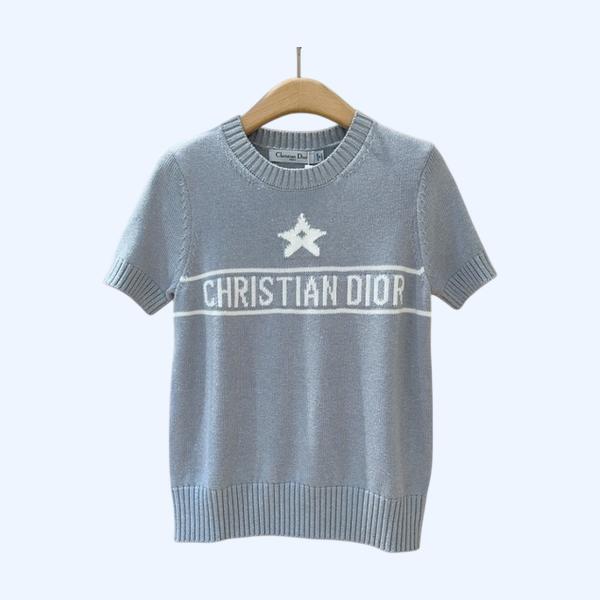 [ Dior ] 디올 라운드 반팔 니트