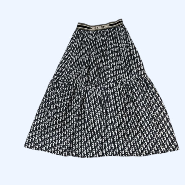 [ Dior ] 디올 로고 프린트 스커트