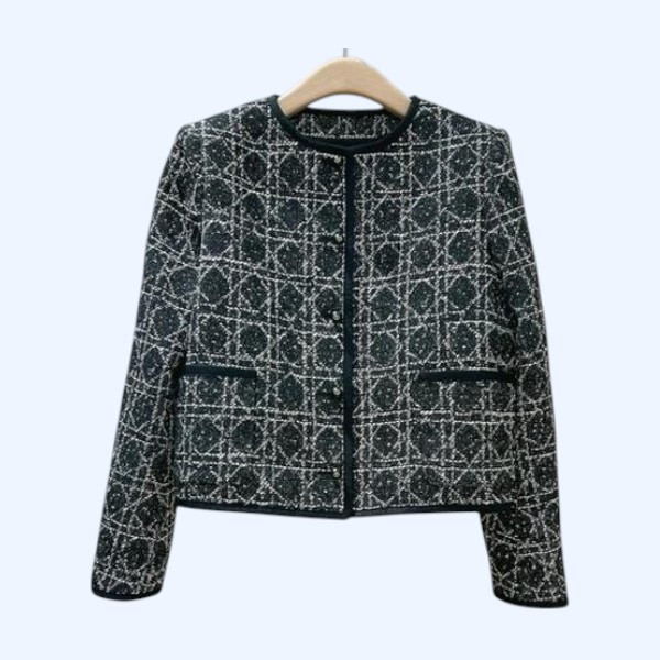 [ Dior ] 디올 체크 차이나 자켓
