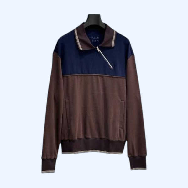 [ Miu Miu ] 미우미우 지퍼 카라 티셔츠